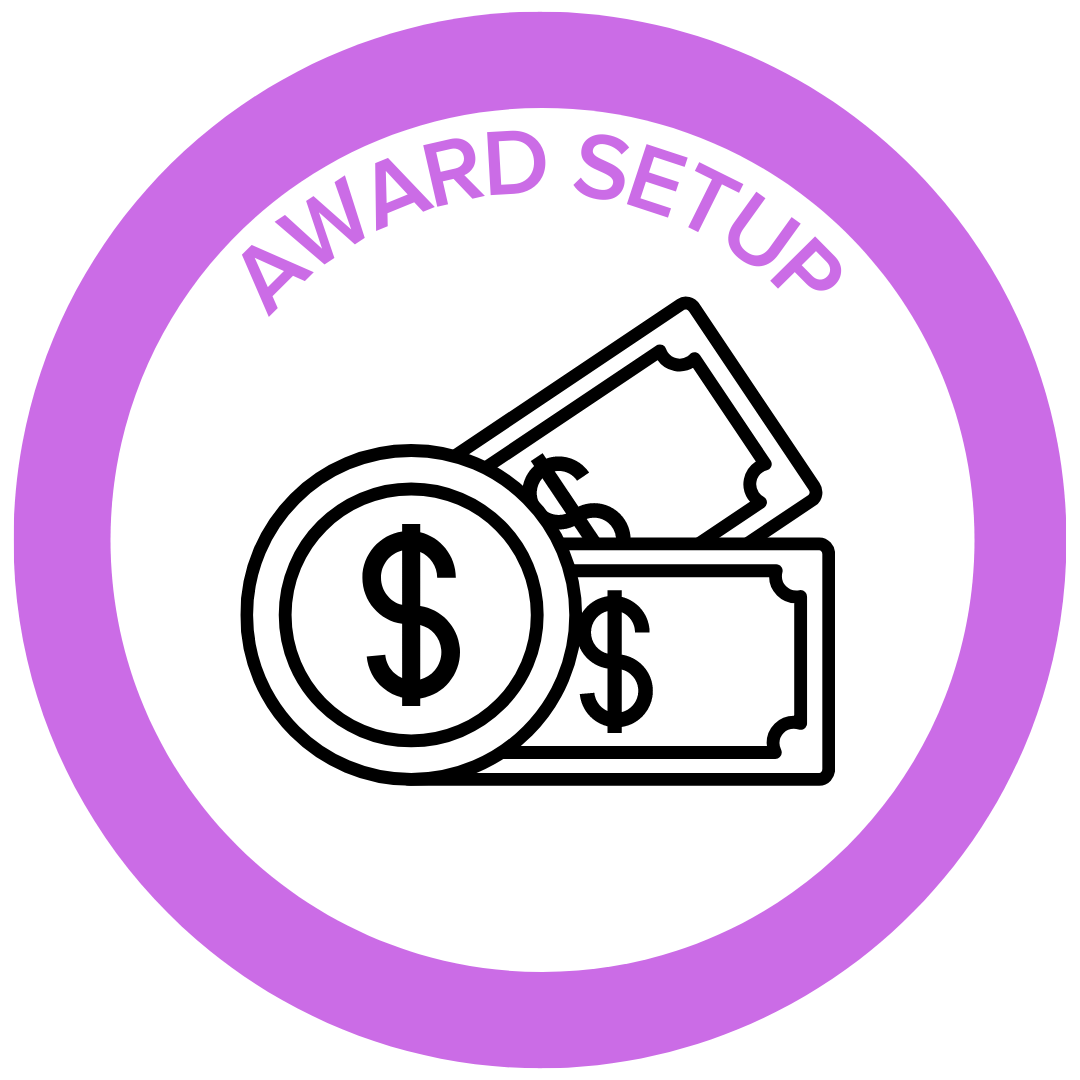 Award setup icon