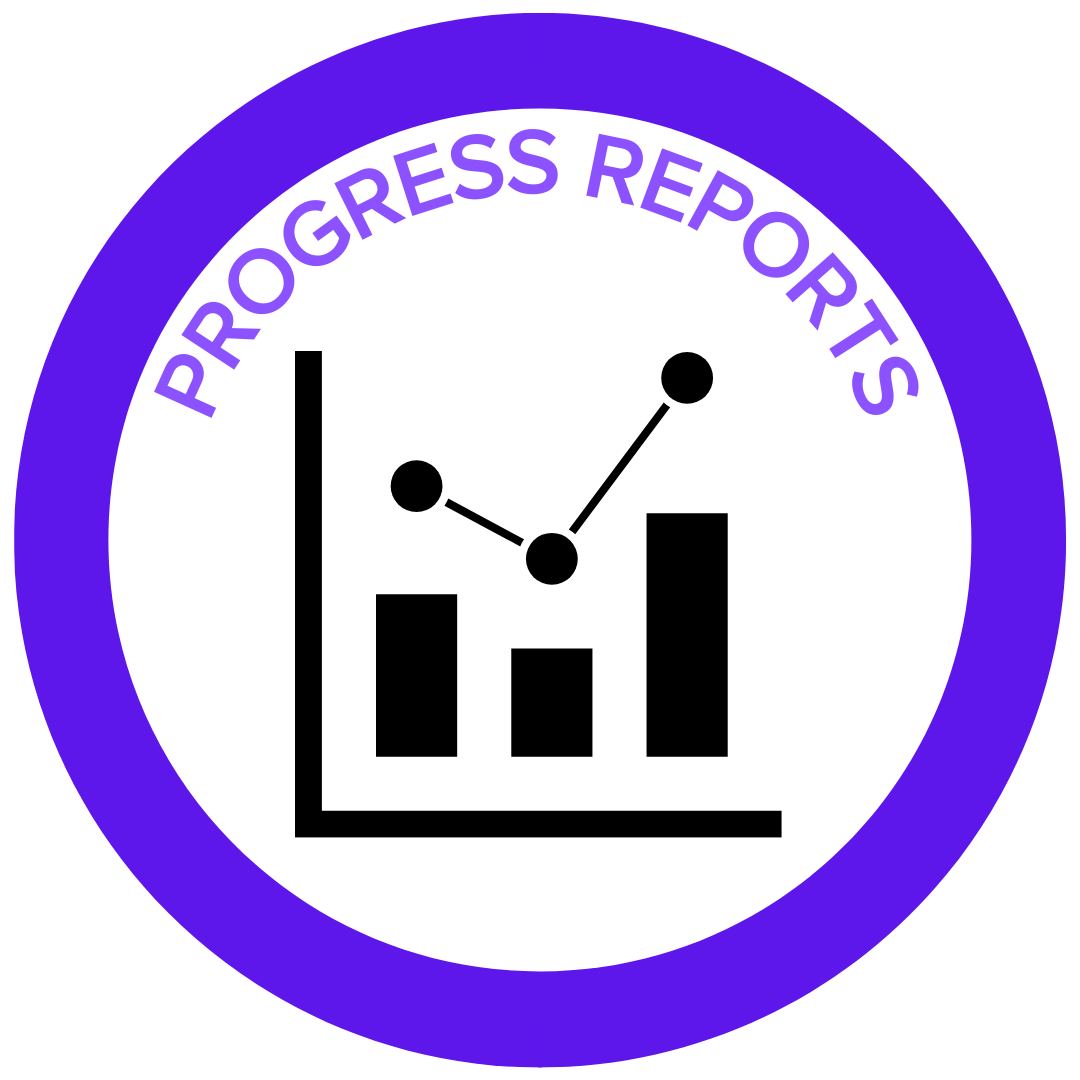 Progress reports icon
