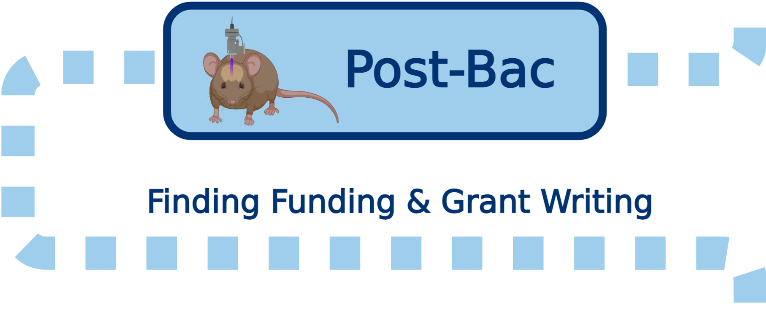 Funding Your Academic Path - Post-Bac stage. We help with finding funding and grant writing